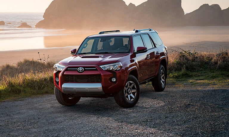 2023 Toyota 4Runner exterior parked by ocean