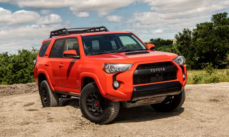 2023 Toyota 4Runner exterior offroading in forest