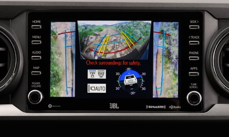 2023 Toyota 4Runner interior infotainment camera display