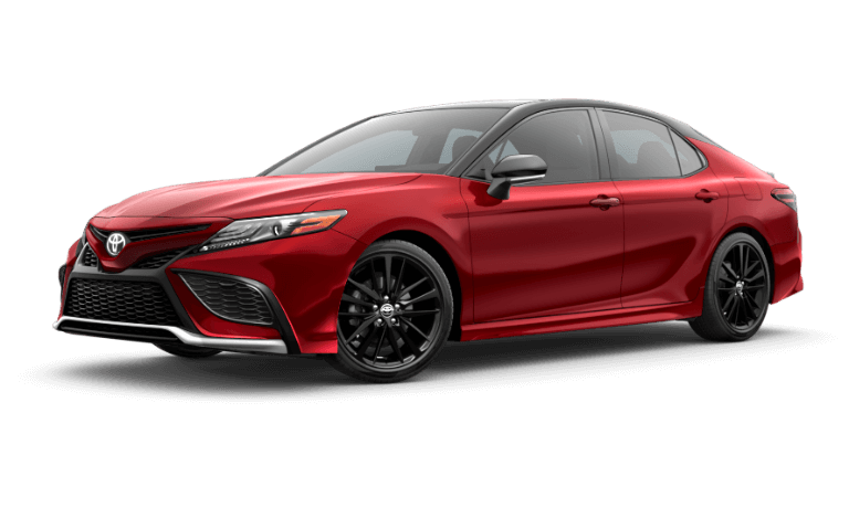 2023 Toyota Camry XSE - Supersonic Red Midnight Black