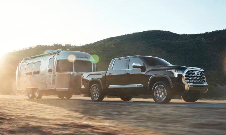 2023 Toyota Tundra exterior towing camper